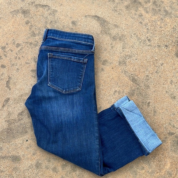 Banana Republic Cuffed Capri Jeans Women's Size 28/6 - Picture 2 of 10